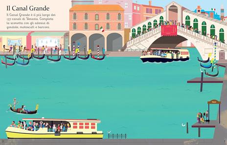 In giro per Venezia. Con adesivi. Ediz. a colori - James Maclaine - 2