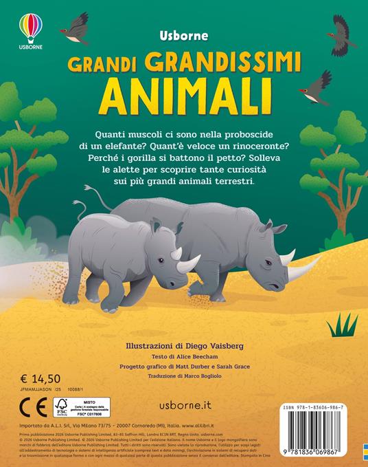 Grandi grandissimi animali. Ediz. a colori - Alice Beecham - 3