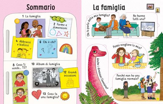 Le famiglie. Ediz. a colori - Katie Daynes,Lara Bryan - 2