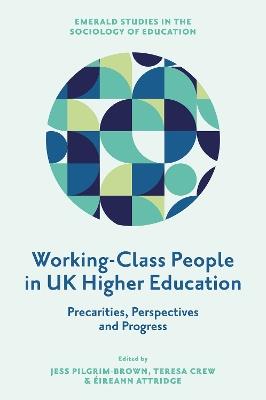 Working-Class People in UK Higher Education: Precarities, Perspectives and Progress - cover