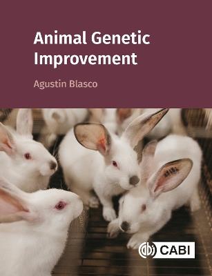 Animal Genetic Improvement - Agustin Blasco - cover