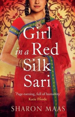 Girl in a Red Silk Sari - Sharon Maas - cover