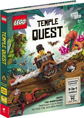 LEGO® Books: Temple Quest (with adventurer minifigure, nine buildable models, play scenes and over 90 LEGO elements) - LEGO®,Buster Books - cover