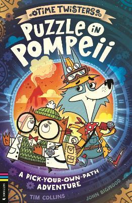 Puzzle in Pompeii: A Pick-Your-Own-Path Adventure - Tim Collins - cover