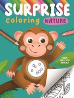 Surprise Coloring Nature: Interactive Coloring Book That Reveals Hidden Images