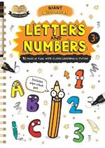 Help with Homework Letters & Numbers-Giant Wipe-Clean Learning Activities Book: Includes Wipe-Clean Pen