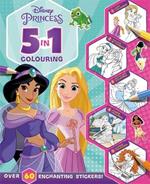 Disney Princess: 5 in 1 Colouring