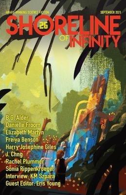 Shoreline of Infinity 26: Science Fiction Magazine - Sonia Rippenkroeger - cover
