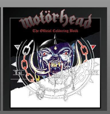 Motorhead The Official Colouring Book - cover