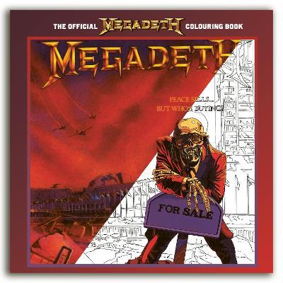 The Official Megadeth Colouring Book - cover