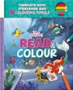 Disney Princess Ariel: Read & Colour