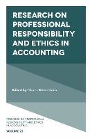 Research on Professional Responsibility and Ethics in Accounting - cover