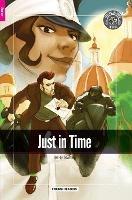 Just in Time - Foxton Reader Starter Level (300 Headwords A1) with free online AUDIO - Foxton Books - cover