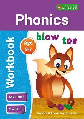KS1 Phonics Workbook for Ages 5-7 (Years 1 - 2) Perfect for learning at home or use in the classroom - Foxton Books - cover