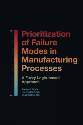 Prioritization of Failure Modes in Manufacturing Processes: A Fuzzy Logic-based Approach - Jagdeep Singh,Harwinder Singh,Bhupinder Singh - cover
