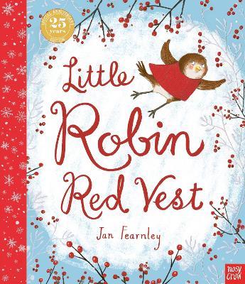 Little Robin Red Vest - Jan Fearnley - cover