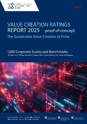 Value Creation Rating (VCr 2025): The Sustainable Value Creation of Firms - cover