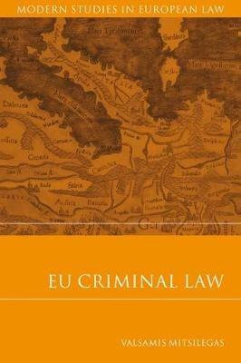 EU Criminal Law - Valsamis Mitsilegas - cover