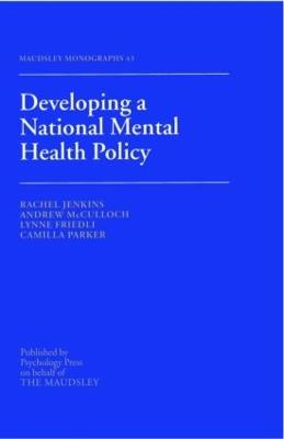 Developing a National Mental Health Policy - Lynne Friedli,Rachel Jenkins,Andrew McCulloch - cover
