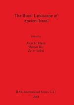 The Rural Landscape of Ancient Israel
