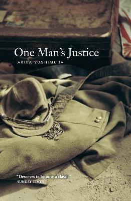 One Man's Justice - Akira Yoshimura - cover