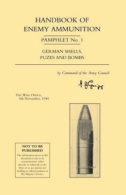 Handbook of Enemy Ammunition Pamphlet - War Office - cover