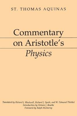 Commentary On Aristotle's Physics - cover