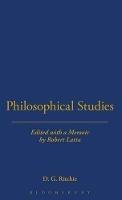Philosophical Studies - David George Ritchie - cover