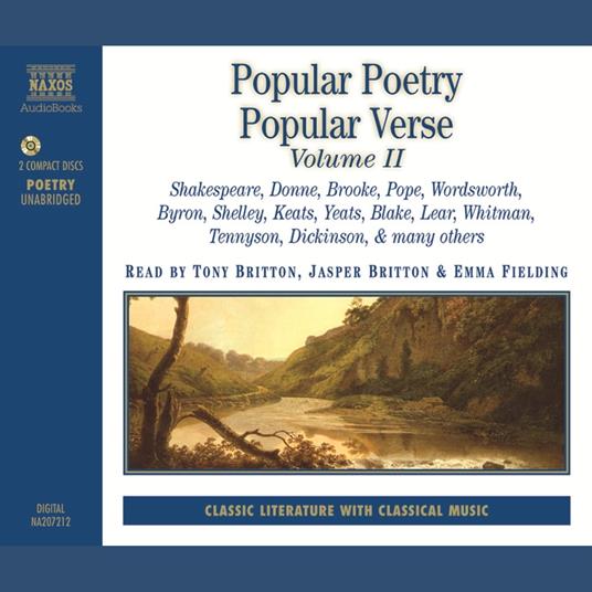 Popular Poetry, Popular Verse Volume II
