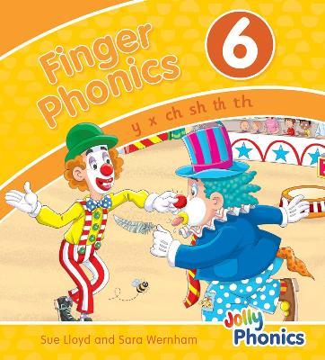 Finger Phonics Book 6: in Precursive Letters (British English edition) - Sara Wernham,Sue Lloyd - cover
