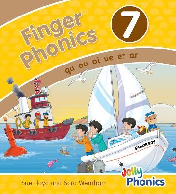 Finger Phonics Book 7: in Precursive Letters (British English edition) - Sara Wernham,Sue Lloyd - cover