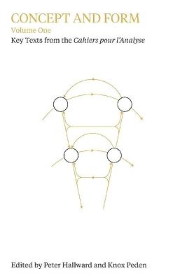 Concept and Form, Volume 1: Selections from the Cahiers pour l'Analyse - cover