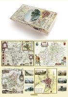 Worcestershire 1610 - 1836 - Fold Up Map that features a collection of Four Historic Maps, John Speed's County Map 1610, Johan Blaeu's County Map of 1648, Thomas Moules County Map of 1836 and Cole and Roper's Plan of the City of Worcester 1805. The map's also features early Victorian views from around Worcestershire.