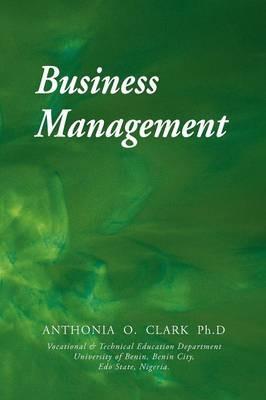 Business Management - Anthonia Clark - cover