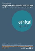 Ethical Space Vol. 20 Issue 2/3