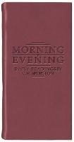 Morning And Evening - Matt Burgundy: Daily Readings by C. H. Spurgeon - C. H. Spurgeon - cover