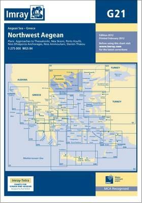 Imray Chart G21: Northwest Aegean Sea - Imray - cover