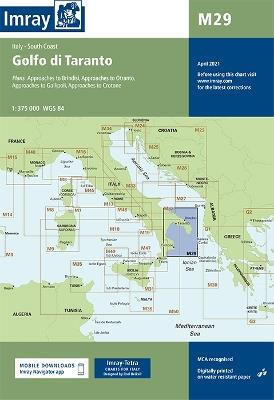 Imray Chart M29: Golfo di Taranto - Imray - cover