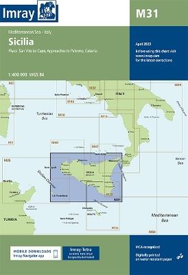 Imray Chart M31: Sicily - Imray - cover