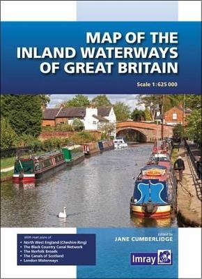 Map of the Inland Waterways of Great Britain - Jane Cumberlidge - cover