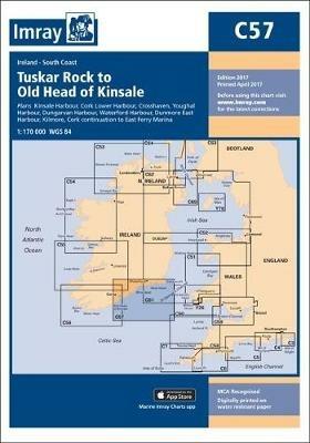 Imray Chart C57: Tuskar Rock to Old Head of Kinsale - Imray - cover