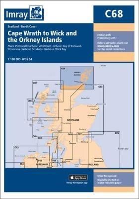 Imray Chart C68: Cape Wrath to Wick and the Orkney Islands - Imray - cover