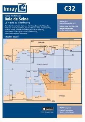 Imray Chart C32: Bai de Seine - Le Havre to Cherbourg - Imray - cover