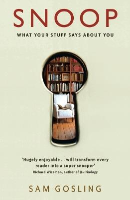Snoop: What Your Stuff Says About You - Sam Gosling - cover