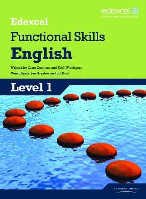 Edexcel Level 1 Functional English Student Book - Clare Constant,Keith Washington - cover