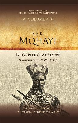 Iziganeko zesizwe: Occasional poems (1900–1943) - cover