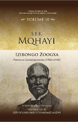 Izibongo zoogxa: poems on contemporaries (1902–1944) - cover