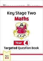 KS2 Maths Year 4 Targeted Question Book - CGP Books - cover