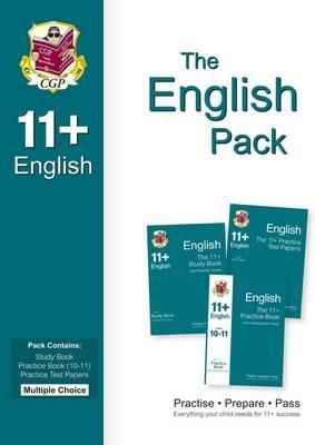 11+ English Bundle Pack - Multiple Choice (for GL & Other Test Providers) - CGP Books - cover