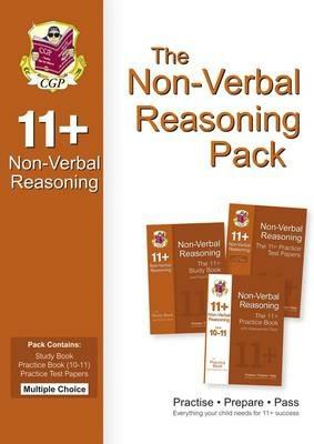 11+ Non-Verbal Reasoning Bundle Pack - Multiple Choice (for GL & Other Test Providers) - CGP Books - cover